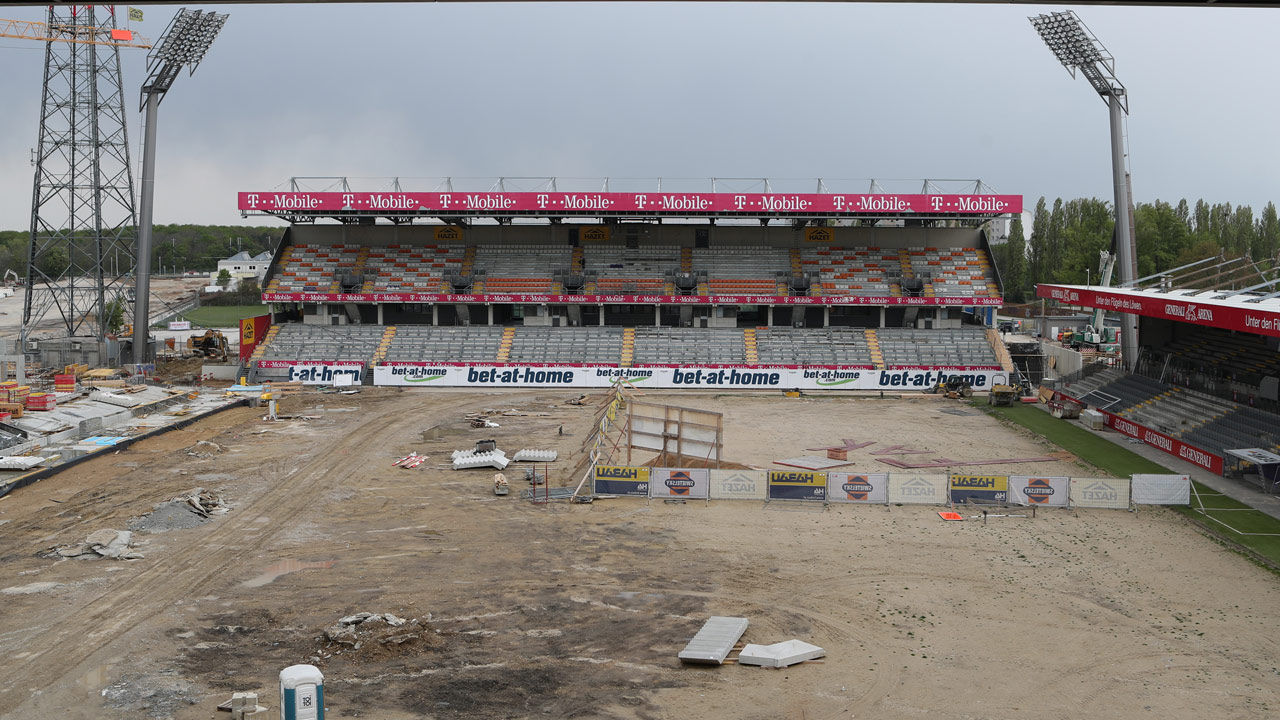 Umbau Generali Arena (Stand April 2017)